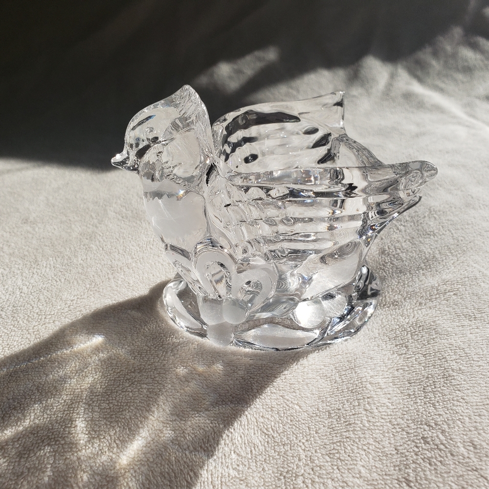 Gorham Crystal Cardinal Votive